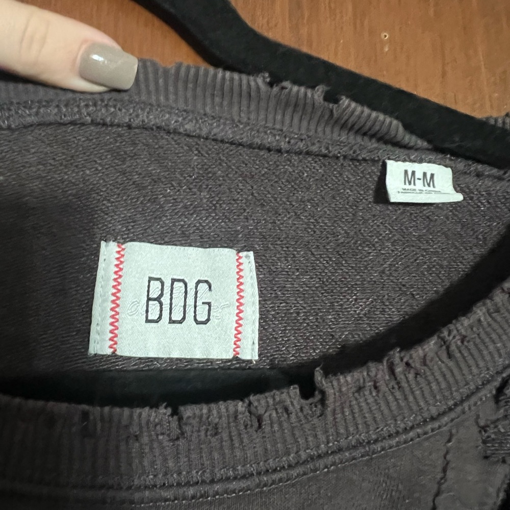 Urban outfitter BDG, grey crewneck, size M/L